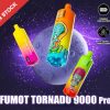 RandM Shop Discount - Fumot RandM Tornado Dispositivo 9000 pro vape com bateria e display ejuice versão 3 464N8229 gelo preto