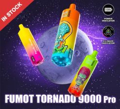 RandM Shop Reviews - Fumot RandM Tornado Dispositivo 9000 pro vape com bateria e display ejuice versão 2 464N8205 skittles