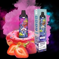 RandM Shop Reviews - RandM Tornado Dispositivo vape pod de controle de fluxo de ar 6000 1 unidade 464N8285 rosquinha de morango