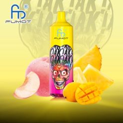 RandM Tornado Valor - Fumot RandM Tornado Dispositivo 9000 pro vape com bateria e display ejuice versão 1 464N8193 manga abacaxi pêssego