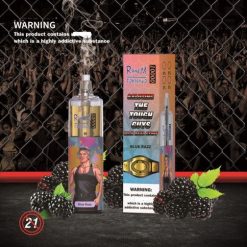 RandM Tornado Valor - RandM Tornado Dispositivo vape de controle de fluxo de ar 10000 1 unidade 464N8113 razz azul