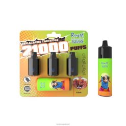 RandM Vape Buy Online - RandM Sunax Dispositivo vape substituível com cápsula de controle de fluxo de ar 21000 1 unidade 464N8276 Cola
