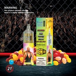 RandM Vape Buy Online - RandM Tornado Dispositivo vape de controle de fluxo de ar 10000 1 unidade 464N8116 doce arco-íris