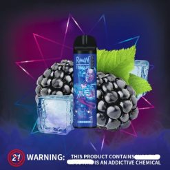 RandM Vape Buy Online - RandM Tornado Dispositivo vape de controle de fluxo de ar 8000 1 unidade 464N8237 gelo azul