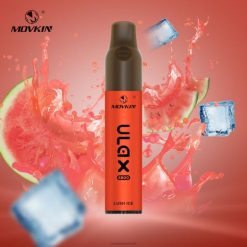 RandM Vape Flavors - RandM Movkin Ulax 6800 (bobina de cerâmica) dispositivo vape pod recarregável e descartável 464N858 gelo exuberante