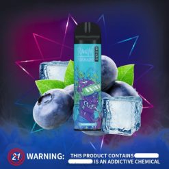 RandM Vape Flavors - RandM Tornado Dispositivo vape de controle de fluxo de ar 8000 1 unidade 464N8248 gelo de mirtilo