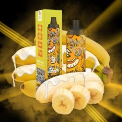 RandM Vape Flavors - RandM Tornado Dispositivo vape pod de controle de fluxo de ar 6000 1 unidade 464N8288 Leite de banana