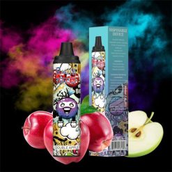 RandM Vape Flavors - RandM Tornado Dispositivo vape pod de controle de fluxo de ar 6000 1 unidade 464N8298 maçã dupla
