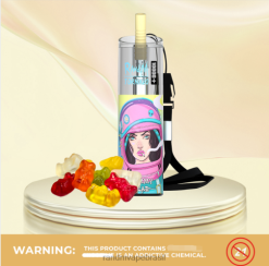 RandM Vape Review - RandM Tornado Dispositivo vape de controle de fluxo de ar 10000 plus 1 unidade 464N874 ursinho de goma