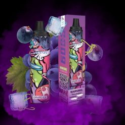 RandM Vape Review - RandM Tornado Dispositivo vape pod de controle de fluxo de ar 6000 1 unidade 464N8284 gelo de uva