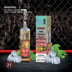 RandM Vape Sale - RandM Tornado Dispositivo vape de controle de fluxo de ar 10000 1 unidade 464N8110 menta mentol